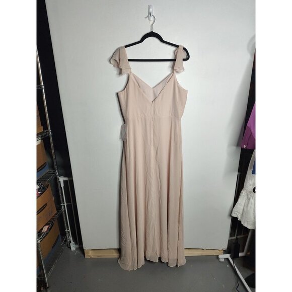 NWT Birdy Grey Kae Bridesmaid Dress, Pale Blush, size XL - Picture 5 of 6